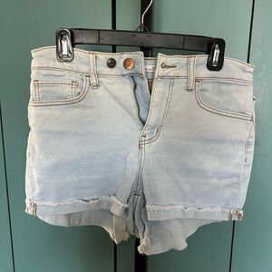 SO Light Wash Jean Shorts